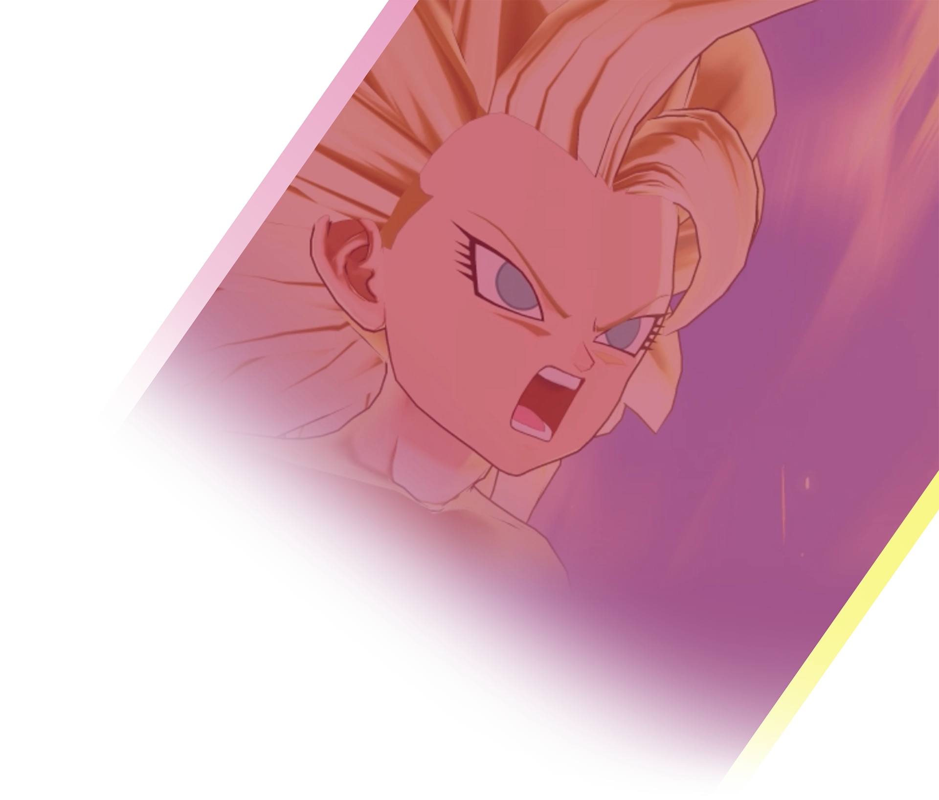 Super Saiyan 2 Caulifla — official artwork in Dragon Ball Gekishin Squadra