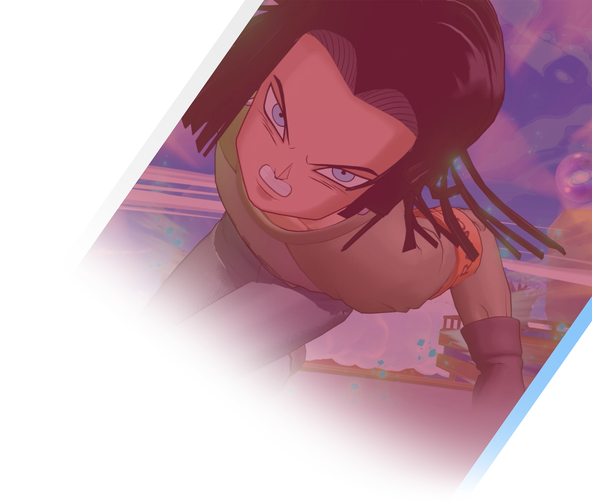 Android 17 — official artwork in Dragon Ball Gekishin Squadra