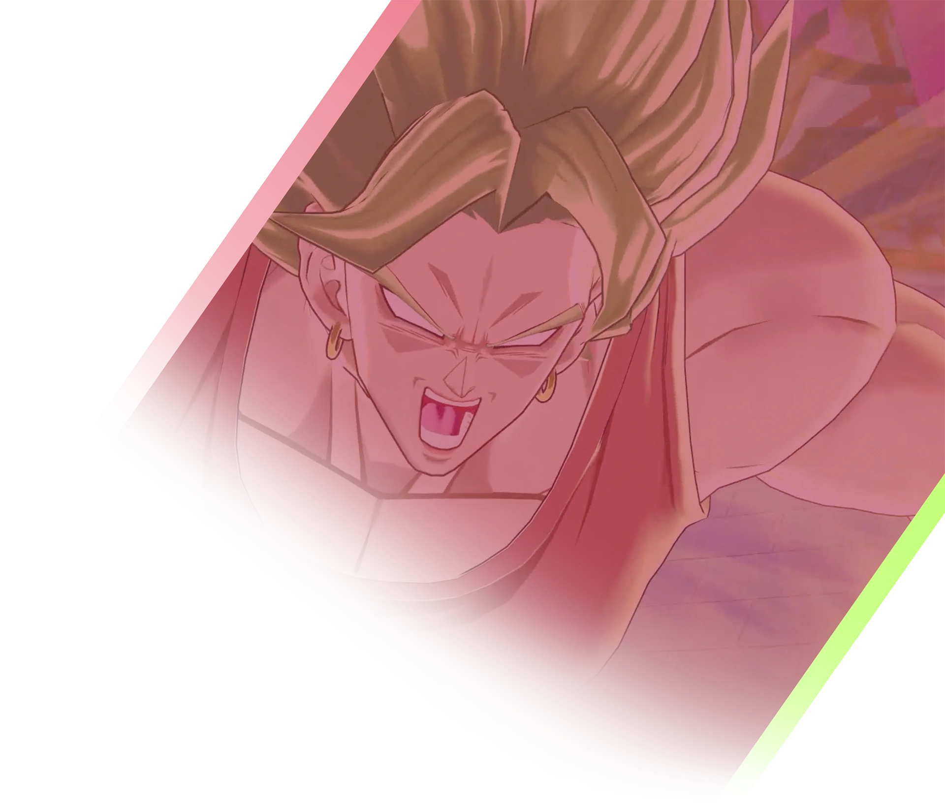 Super Saiyan Kale (Berserk) — official artwork in Dragon Ball Gekishin Squadra