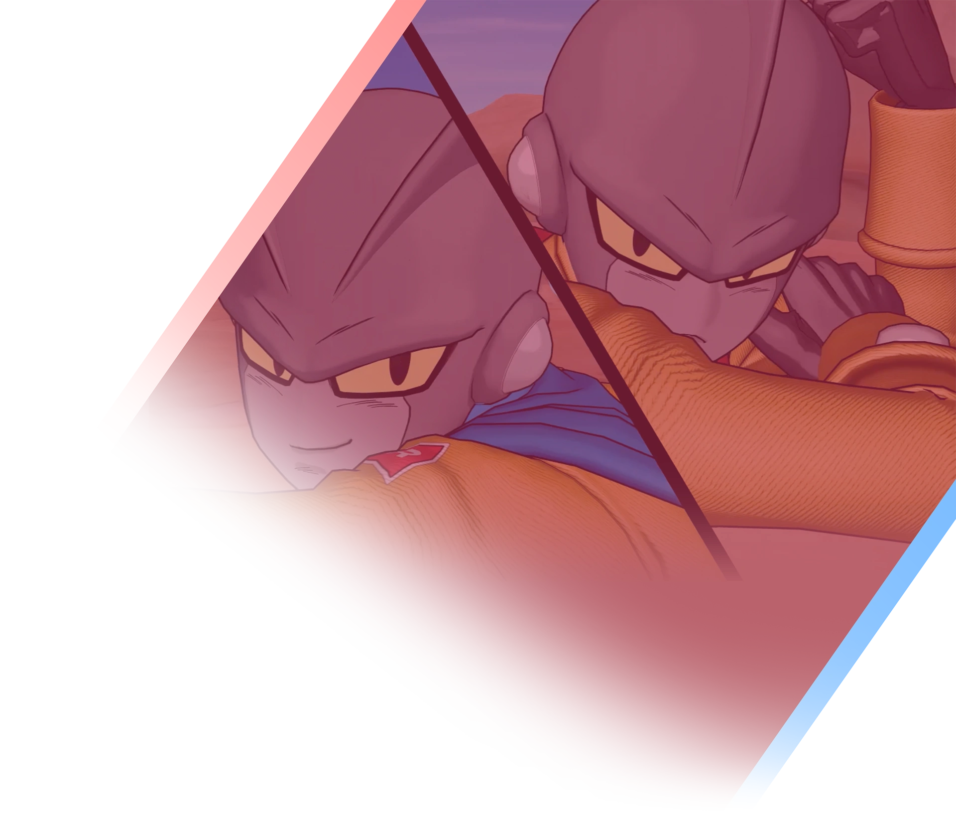 Gamma 1 & Gamma 2 — official artwork in Dragon Ball Gekishin Squadra