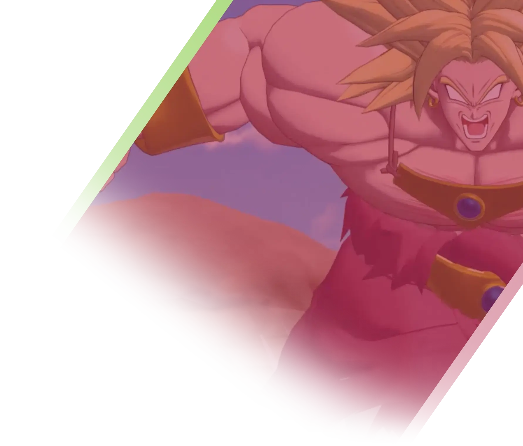 Legendary Super Saiyan Broly — official artwork in Dragon Ball Gekishin Squadra