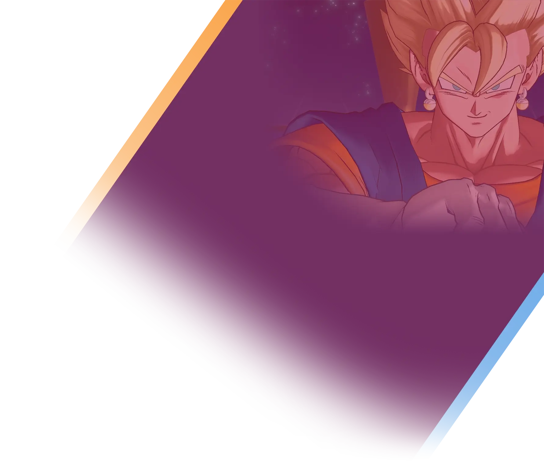 Super Vegito — official artwork in Dragon Ball Gekishin Squadra