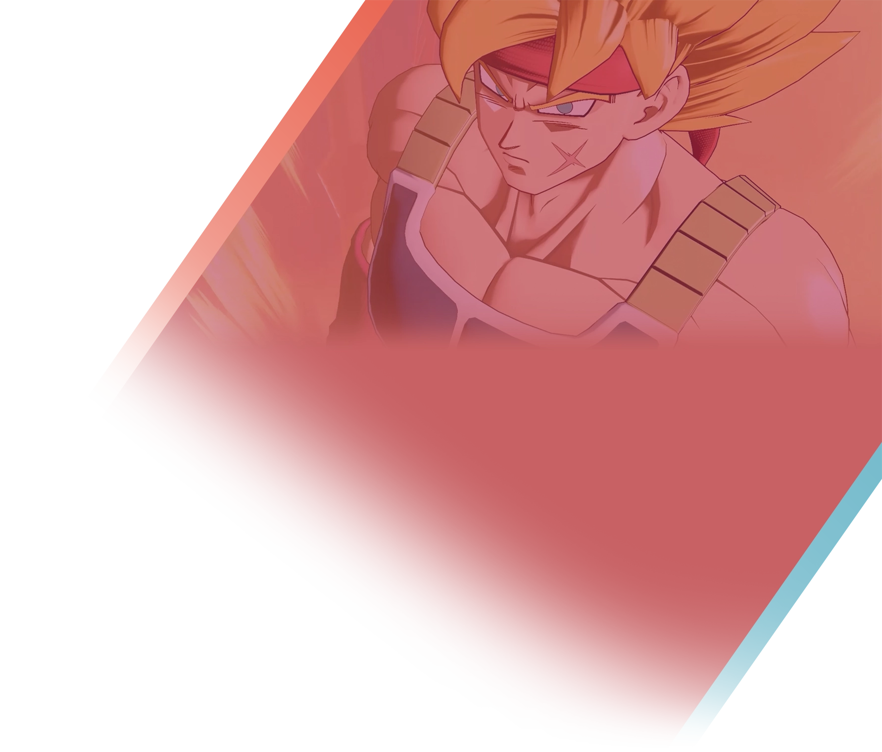 Super Saiyan Bardock — official artwork in Dragon Ball Gekishin Squadra