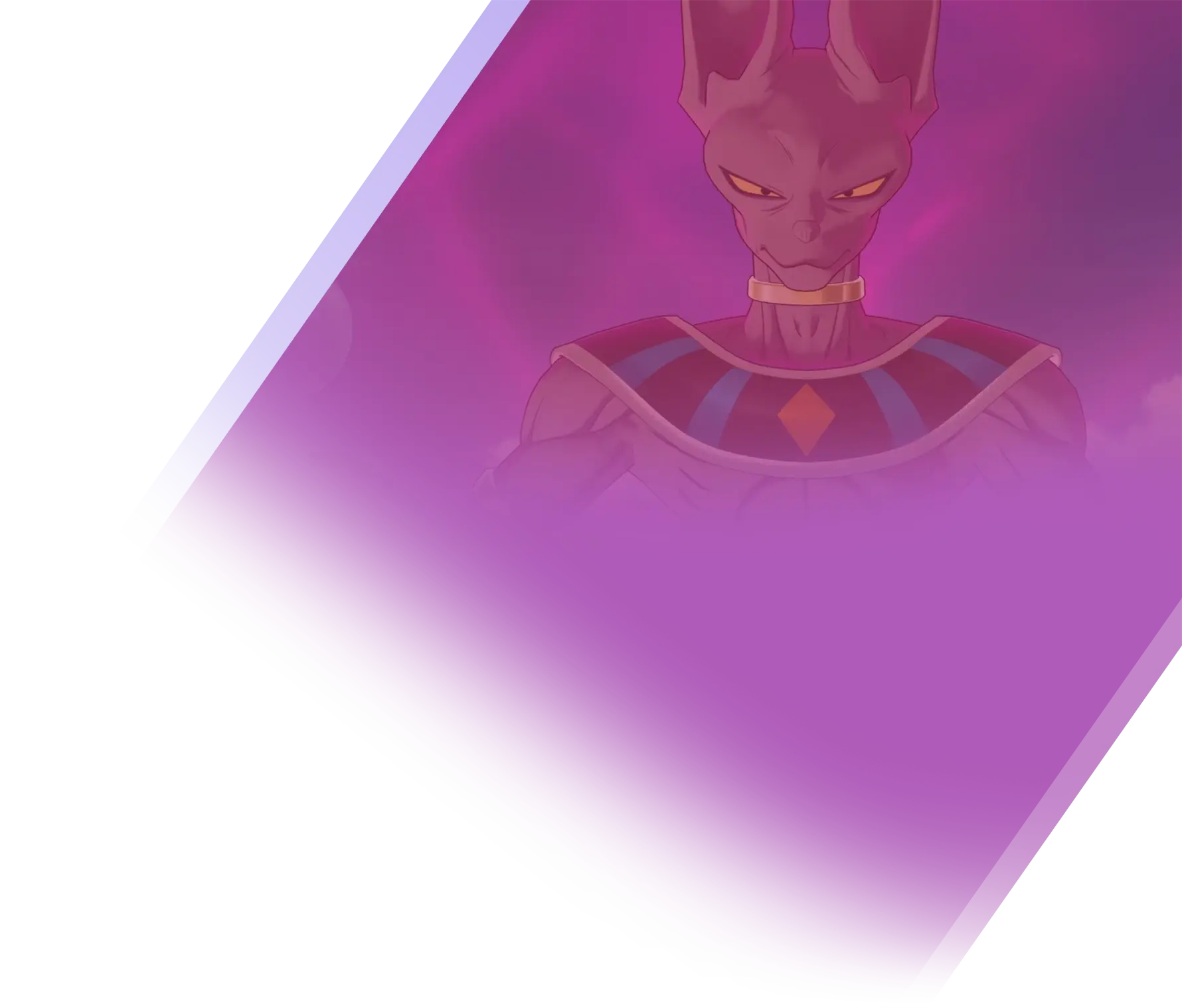 Beerus — official artwork in Dragon Ball Gekishin Squadra