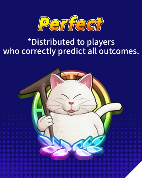 Perfect *Distributed to players who correctly predict all outcomes.