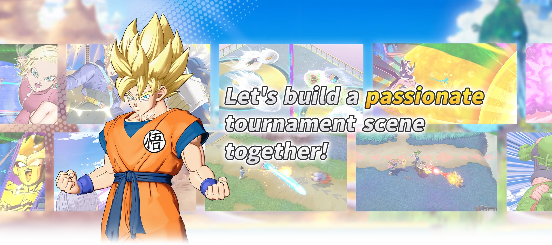 Let's build a passionate tournament scene together!